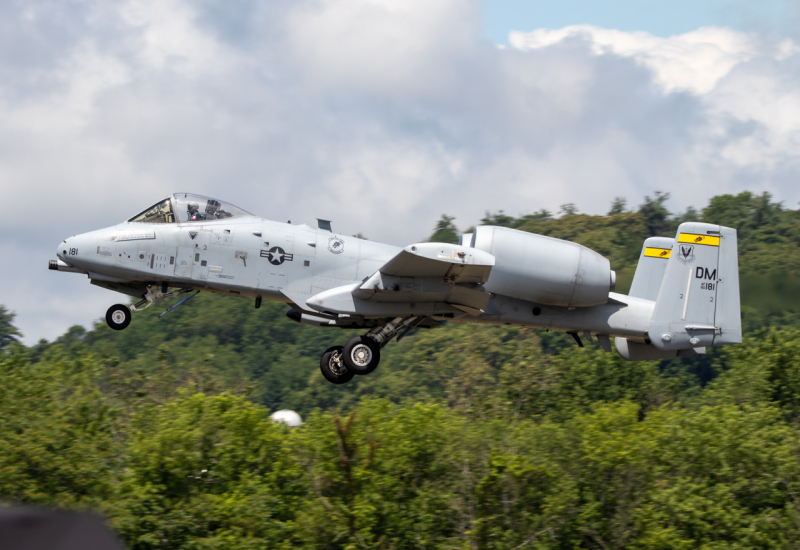 Photo of 80-0181 - USAF - United States Air Force Fairchild A-10 Thunderbolt at MGJ on AeroXplorer Aviation Database