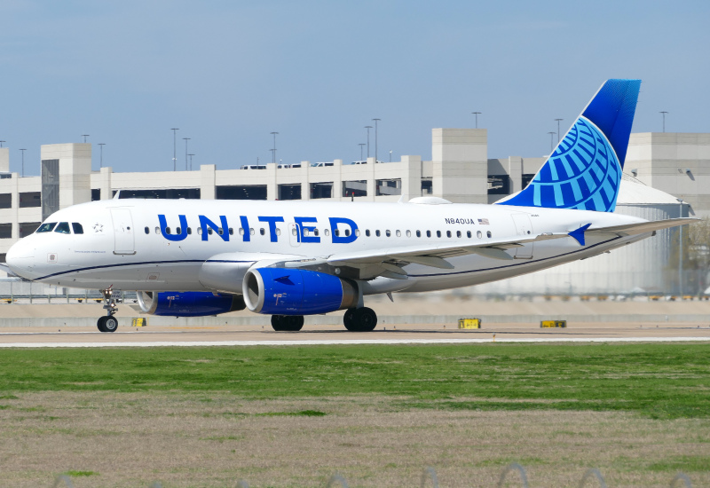 Photo of N840UA - United Airlines Airbus A319 at AUS on AeroXplorer Aviation Database