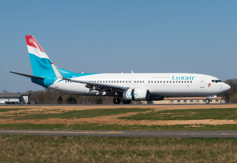 Photo of LX-LGV - Luxair Boeing 737-800 at LUX on AeroXplorer Aviation Database