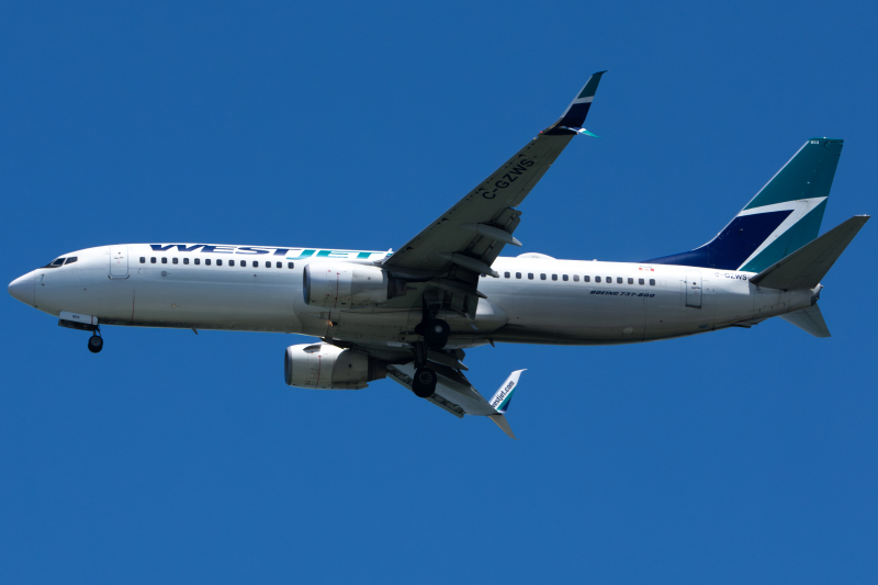 Photo of C-GZWS - WestJet Boeing 737-800 at SFO on AeroXplorer Aviation Database