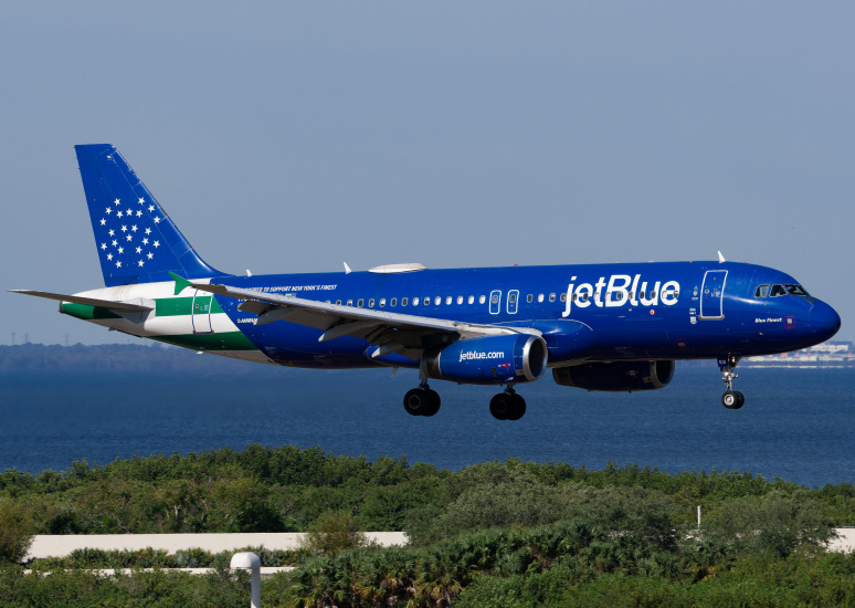 Photo of N531JL - JetBlue Airways Airbus A320 at TPA on AeroXplorer Aviation Database