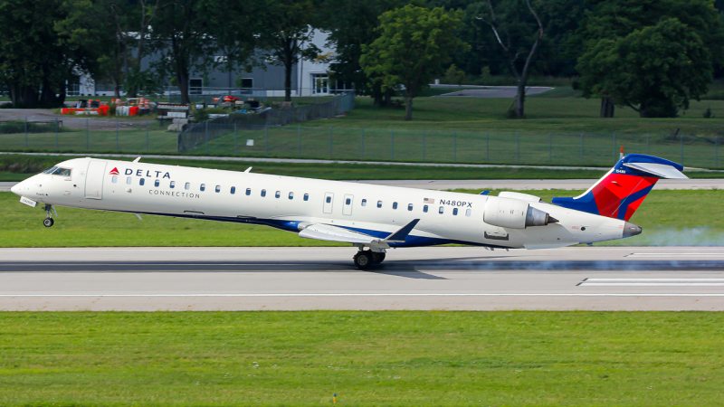 Photo of N480PX - Delta Connection Mitsubishi CRJ-900LR at CMH on AeroXplorer Aviation Database