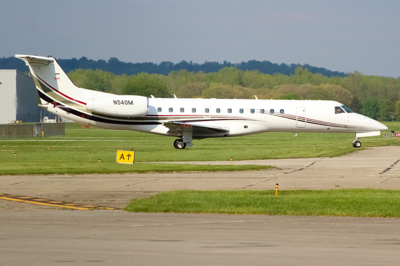 Photo of N540M - PRIVATE  Embraer ERJ135 at LUK on AeroXplorer Aviation Database