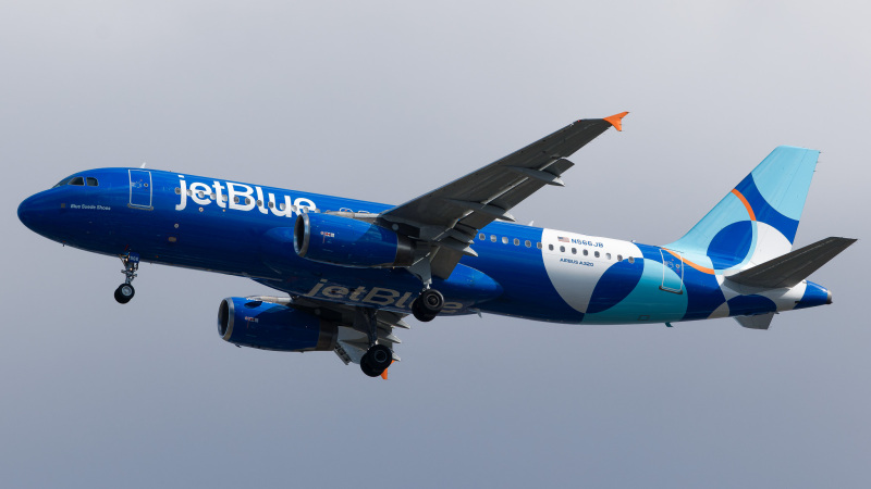 Photo of N566JB - JetBlue Airways Airbus A320 at JFK on AeroXplorer Aviation Database