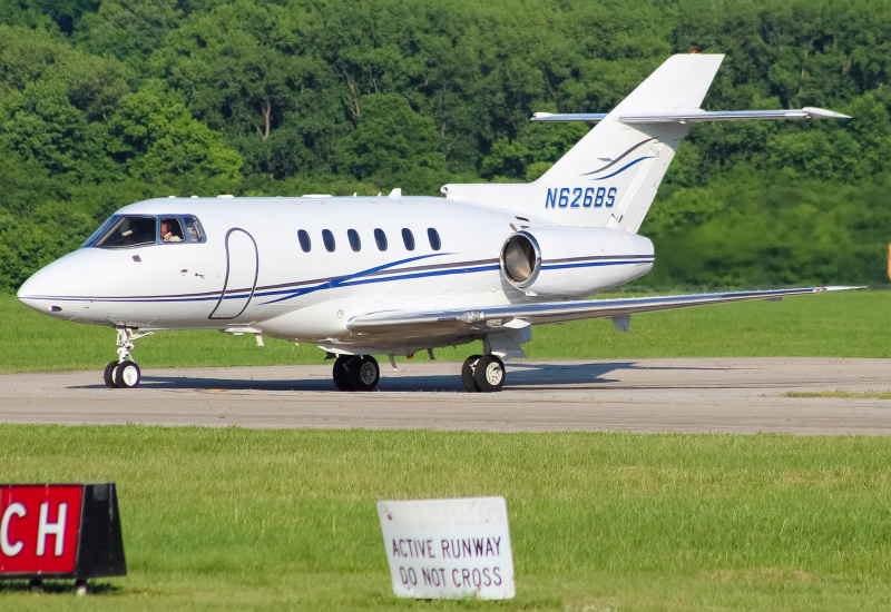 Photo of N626BS - PRIVATE  Beechcraft Hawker 750 at LUK on AeroXplorer Aviation Database