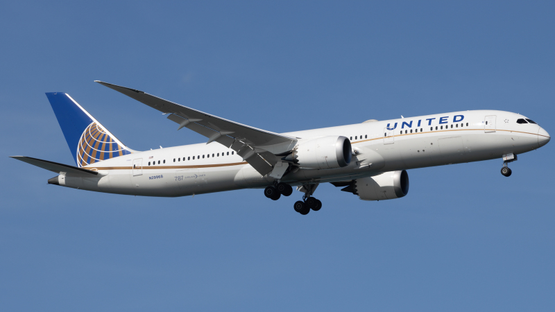 Photo of N29968 - United Airlines Boeing 787-9 at SIN on AeroXplorer Aviation Database