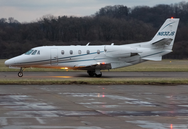 Photo of N832JS - PRIVATE  Cessna Citation 560XL Excel at LUK on AeroXplorer Aviation Database
