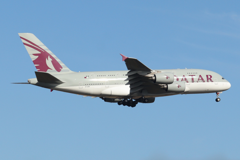 Photo of A7-APH - Qatar Airways Airbus A380-800 at LHR on AeroXplorer Aviation Database