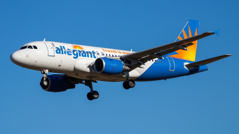 Photo of N329NV - Allegiant Air Airbus A319 at BWI on AeroXplorer Aviation Database