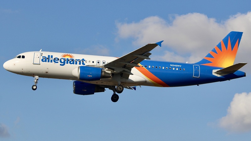 Photo of N242NV - Allegiant Air Airbus A320 at LAX on AeroXplorer Aviation Database