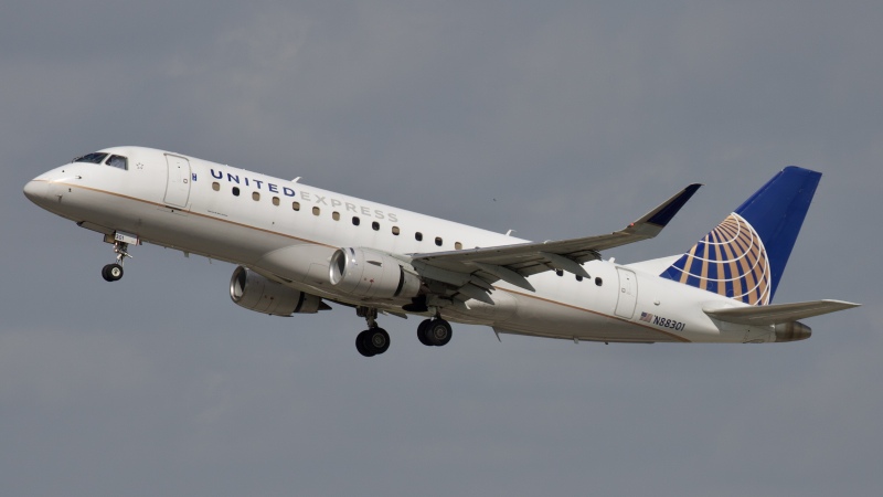 Photo of N88301 - United Express Embraer E175 at IAH on AeroXplorer Aviation Database