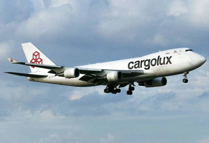 Photo of LX-JCV - CargoLux Boeing 747-400 at DFW on AeroXplorer Aviation Database