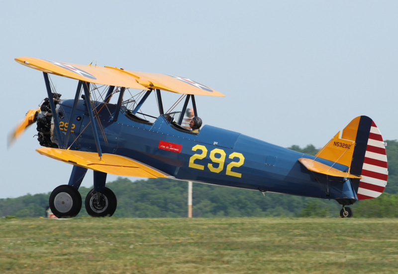 Photo of N53292 - PRIVATE Boeing PT-18 Stearman at PTW on AeroXplorer Aviation Database