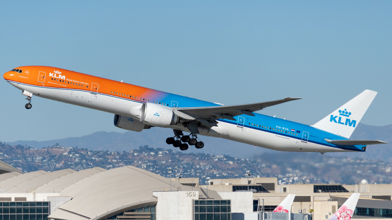 Photo of PH-bva - KLM Boeing 777-306ER at LAX on AeroXplorer Aviation Database