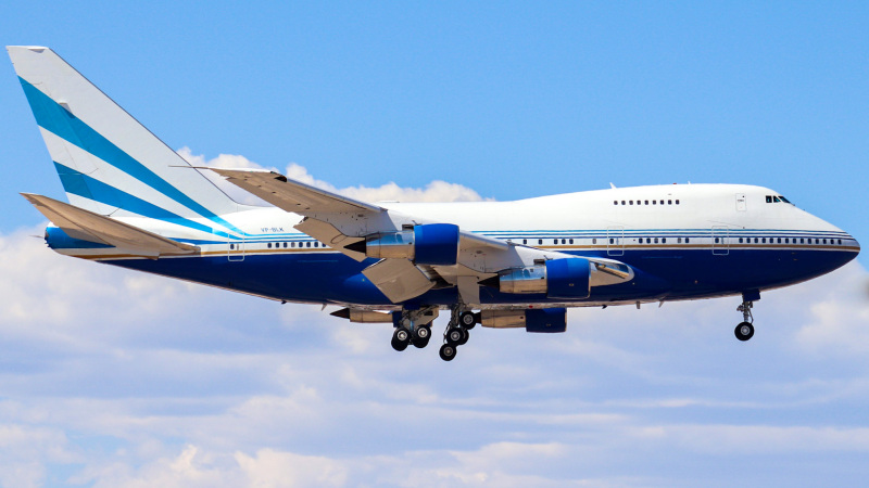 Photo of VP-BLK - PRIVATE Boeing 747SP at LAS on AeroXplorer Aviation Database