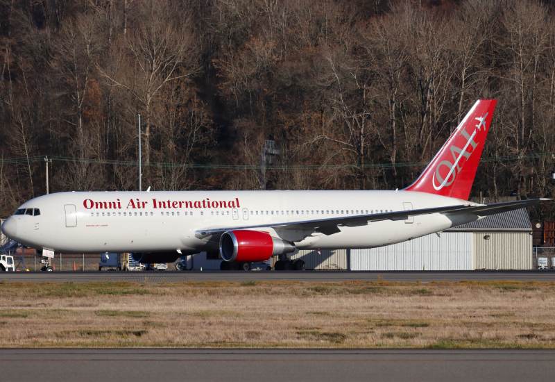 Photo of N351AX - Omni Air International Boeing 767-300ER at BFI on AeroXplorer Aviation Database