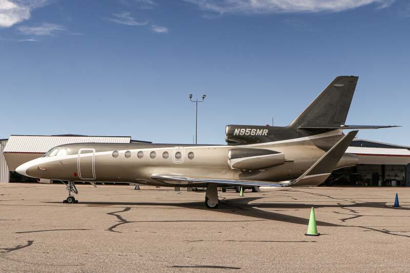 Photo of N956MR - PRIVATE Dassault Falcon 50EX at ALS on AeroXplorer Aviation Database