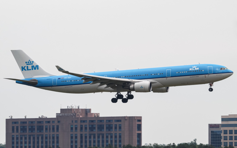 Photo of PH-AKF - KLM Airbus A330-300 at IAD on AeroXplorer Aviation Database