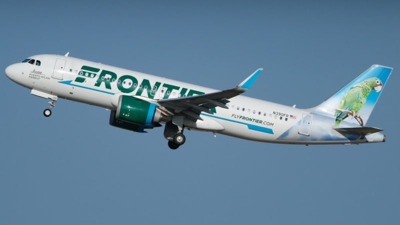 Photo of N390FR - Frontier Airlines Airbus A320NEO at OKC on AeroXplorer Aviation Database