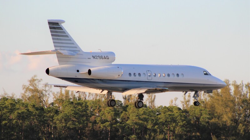 Photo of N296AG - PRIVATE Dassault Falcon 900EX at APF on AeroXplorer Aviation Database