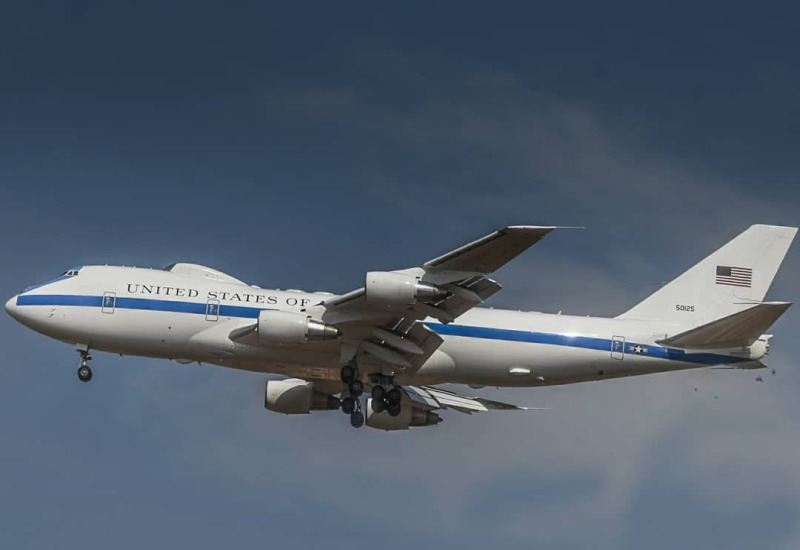 Photo of  75-0125 - USAF - United States Air Force 747-4EB at TLV on AeroXplorer Aviation Database