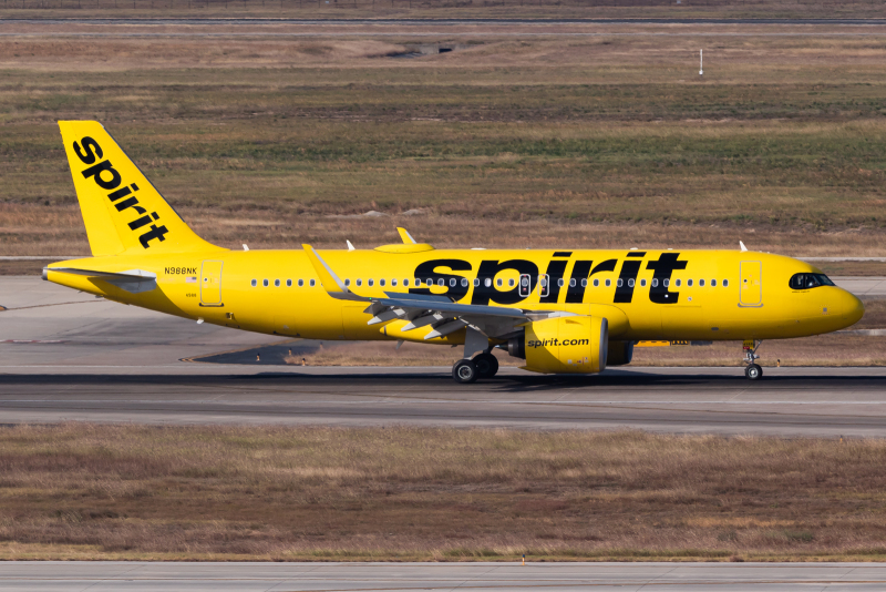 Photo of N988NK - Spirit Airlines Airbus A320NEO at IAH on AeroXplorer Aviation Database