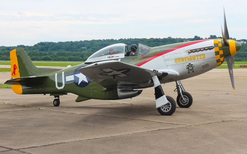 Photo of N5428V - PRIVATE North American P-51 Mustang at LUK  on AeroXplorer Aviation Database