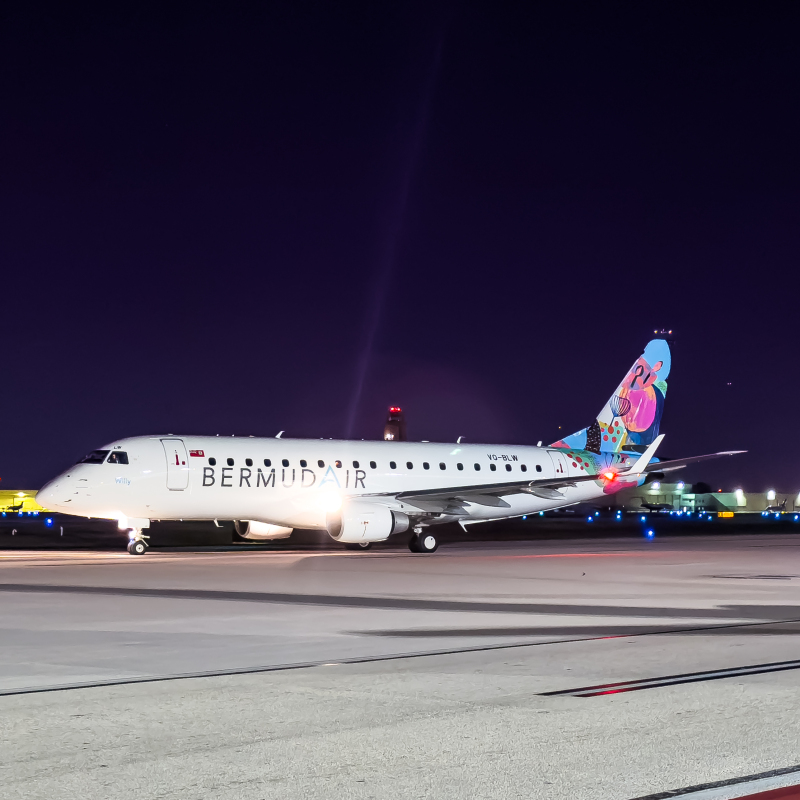 Photo of VQ-BLW - BermudAir Embraer E175 at FLL on AeroXplorer Aviation Database
