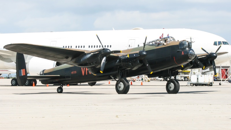 Photo of C-GVRA - Canadian Warplane Heritage Museum  Avro Lancaster Mk.X at YHM on AeroXplorer Aviation Database