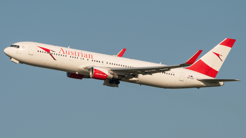 Photo of OE-LAZ - Austrian Airlines Boeing 767-300ER at IAD on AeroXplorer Aviation Database