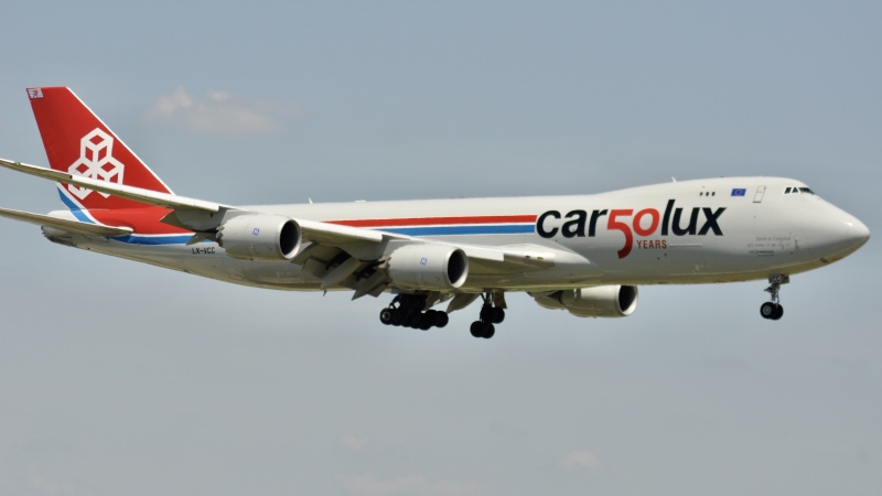 Photo of LX-VCC - CargoLux Boeing 747-8F at ORD on AeroXplorer Aviation Database