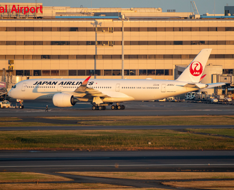 Photo of JA16XJ - Japan Airlines Airbus A350-900 at HND on AeroXplorer Aviation Database