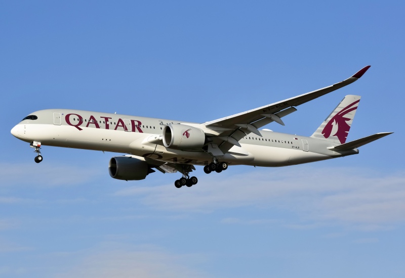 Photo of A7-ALR - Qatar Airways Airbus A350-900 at PHL on AeroXplorer Aviation Database