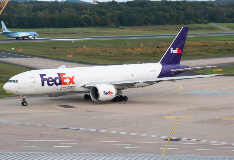 Photo of N857FD - FedEx Boeing 777-F at CGN on AeroXplorer Aviation Database