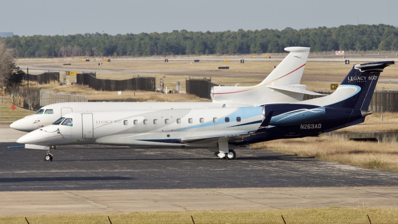 Photo of N263AD - PRIVATE Embraer Legacy 600 at IAH on AeroXplorer Aviation Database