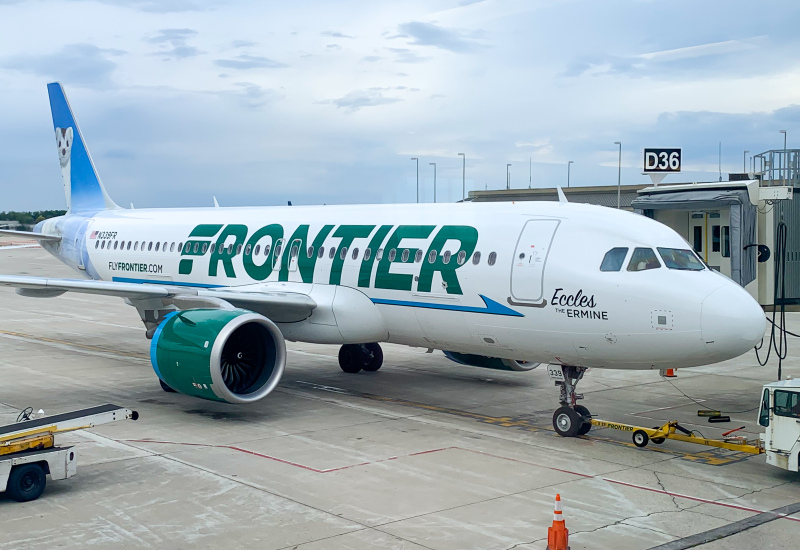 Photo of N339FR - Frontier Airlines Airbus A320NEO at MKE on AeroXplorer Aviation Database