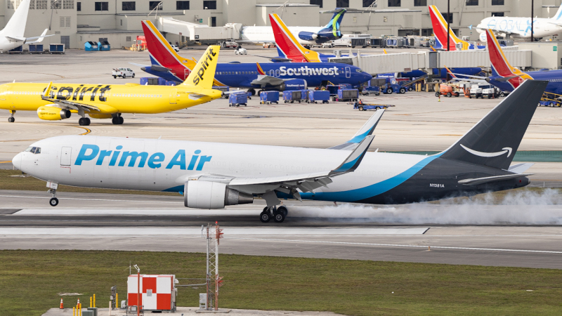 Photo of N1381A - Prime Air Boeing 767-300F at MIA on AeroXplorer Aviation Database