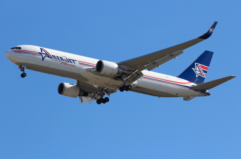 Photo of N349CM - Amerijet Boeing 767-300F at CVG on AeroXplorer Aviation Database