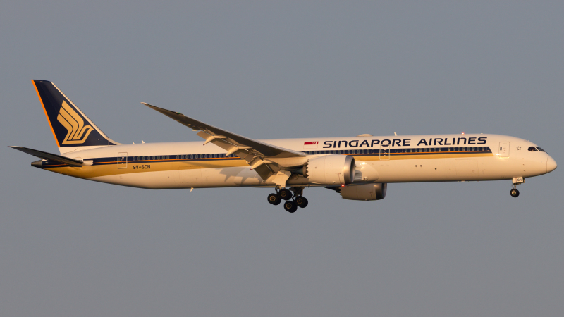 Photo of 9V-SCN - Singapore Airlines Boeing 787-10 at SIN on AeroXplorer Aviation Database