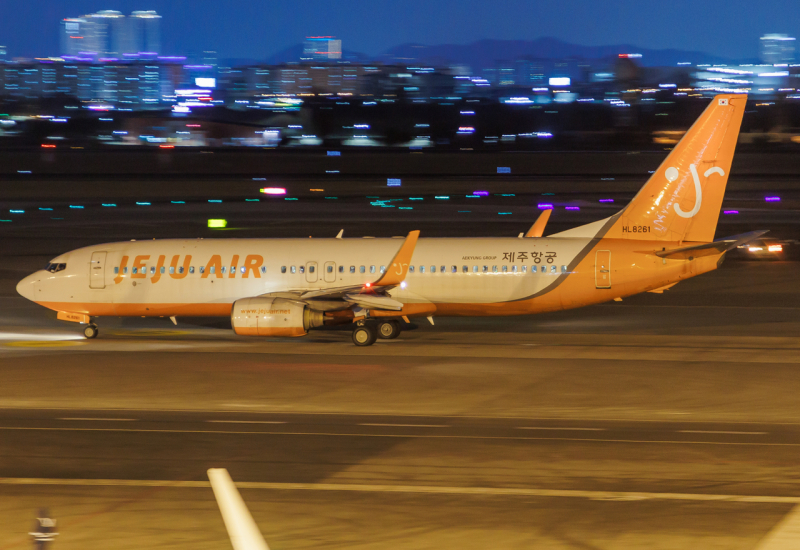 Photo of HL8261 - Jeju Air Boeing 737-800 at GMP on AeroXplorer Aviation Database