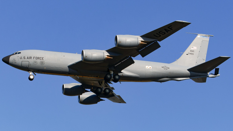 Photo of 57-1493 - USAF - United States Air Force Boeing KC-135 Stratotanker at MCF on AeroXplorer Aviation Database