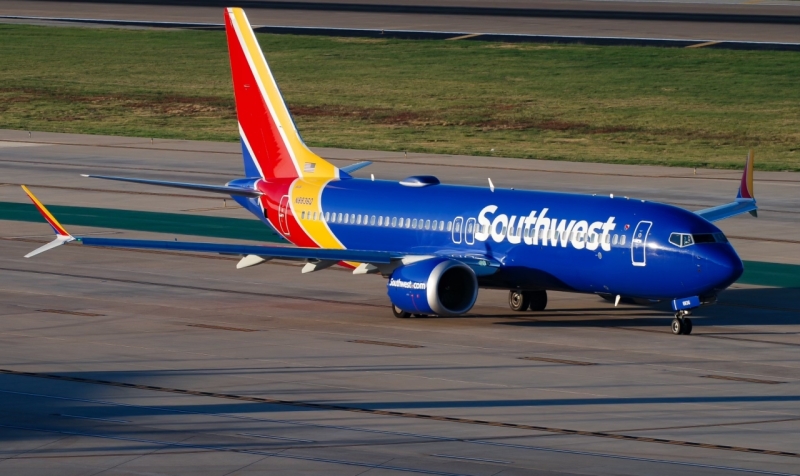 Photo of N8836Q - Southwest Airlines Boeing 737 MAX 8 at DAL on AeroXplorer Aviation Database