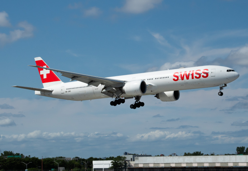Photo of HB-JND - Swiss International Air Lines Boeing 777-300ER at JFK on AeroXplorer Aviation Database