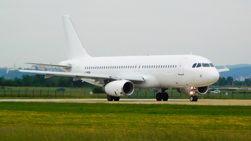 Photo of LY-WSM - Heston Airlines Airbus A320 at BRQ on AeroXplorer Aviation Database