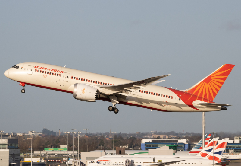 Photo of VT-ANK - Air India Boeing 787-8 at LHR on AeroXplorer Aviation Database