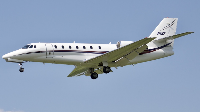Photo of N12F - PRIVATE Cessna 680 Citation Sovereign  at CMH on AeroXplorer Aviation Database