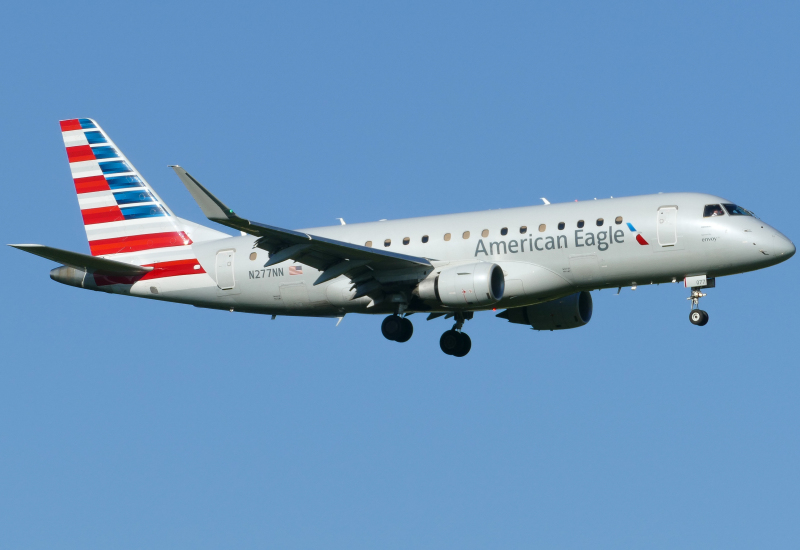 Photo of N277NN - American Eagle Embraer E175 at AUS on AeroXplorer Aviation Database