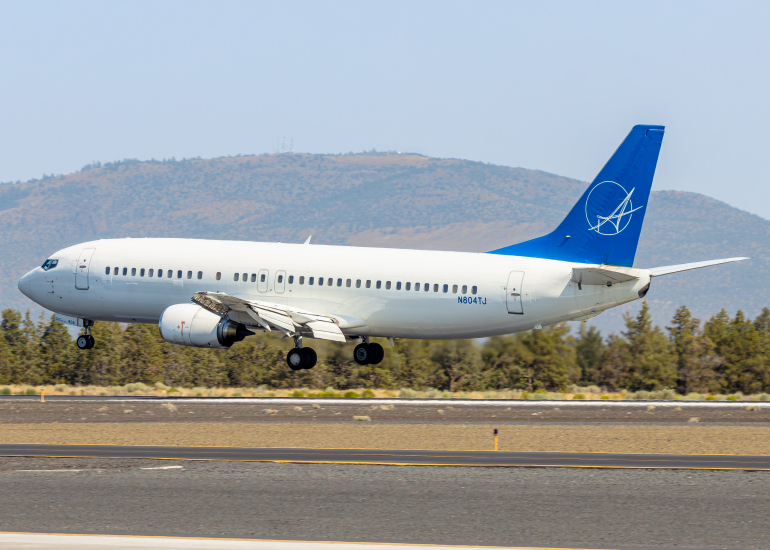 Photo of N804TJ - iAero Airways Boeing 737-400 at RDM on AeroXplorer Aviation Database