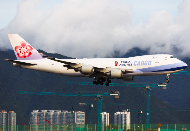 Photo of B-18710 - China Airlines Cargo Boeing 747-400F at HKG on AeroXplorer Aviation Database