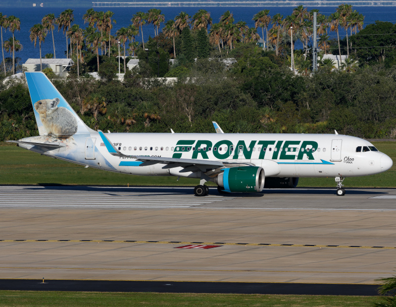 Photo of N331FR - Frontier Airlines Airbus A320NEO at TPA on AeroXplorer Aviation Database